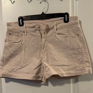 Signature by Levi Strauss Women's Cream Jean Shorts